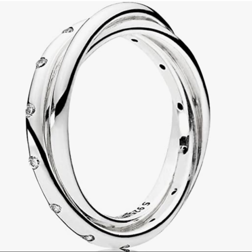 Pandora triple band ring.